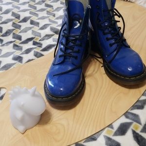 Blue Doc Martens